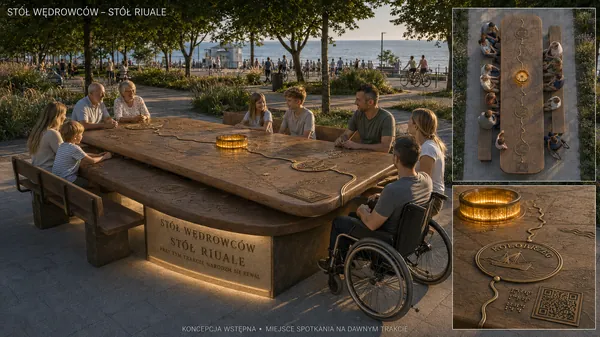 Rewal public space concept: riuale stol