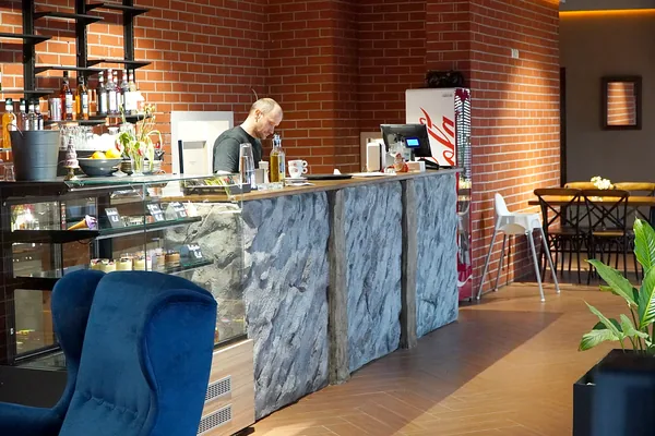 The bar in afternoon light